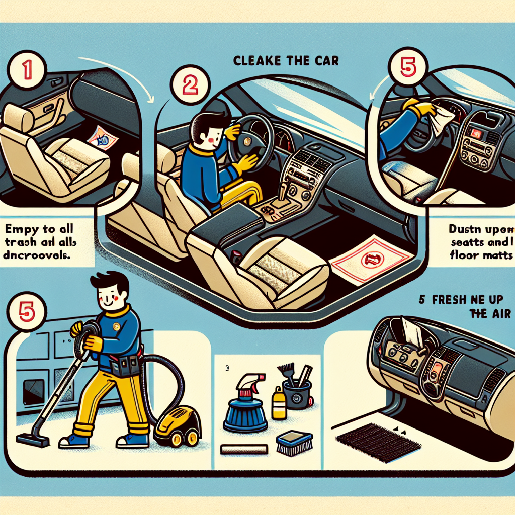 5 Tips Mudah Membersihkan Interior Mobil Biar Terasa Baru Terus