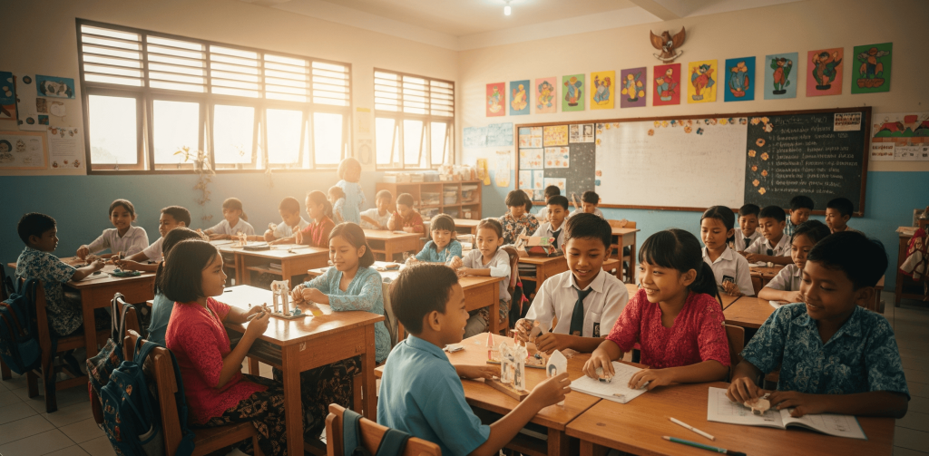 Kelas Tanpa Kurikulum: Sekolah Percobaan 2026 di mana Siswa Hanya Belajar dari Permainan Simulasi Sosial & Proyek Komunitas.